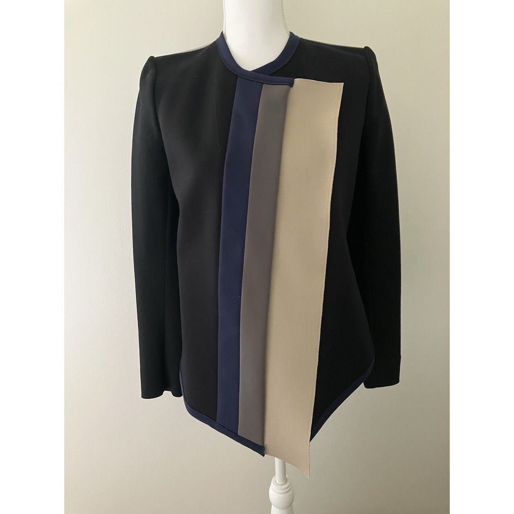 House Of Maison Marie Saint Pierre Color Block Structured Jacket Read RE Sizing